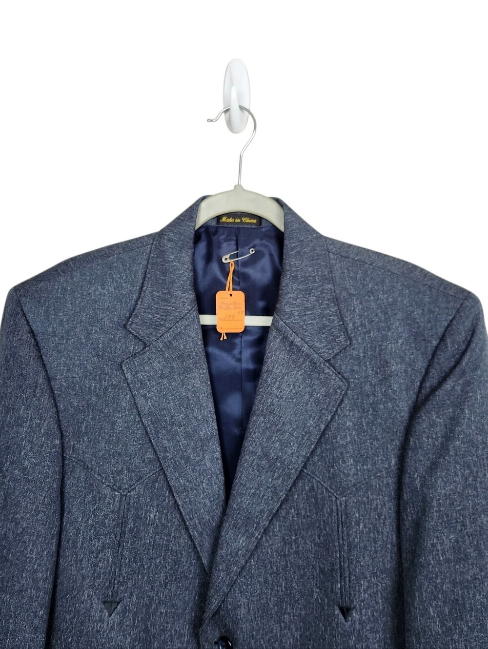 Circle S Dallas NWT Western Styling Sportcoat Dinner Jacket Blazer Mens Size 46R - Picture 3 of 13